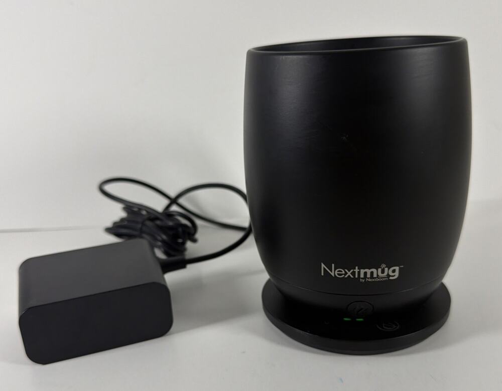 Nextmug By Nextboom Black 14 Ounce Self Heating Mug Model MMA-1122